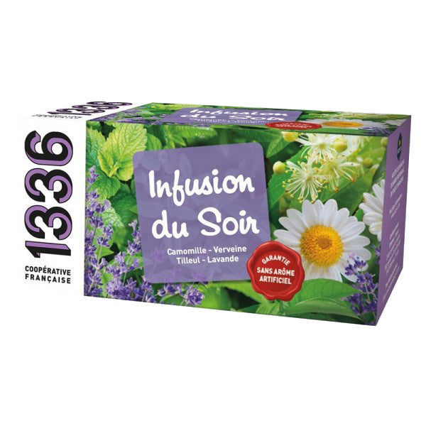 Boite infusion du soir 1336 en sachets