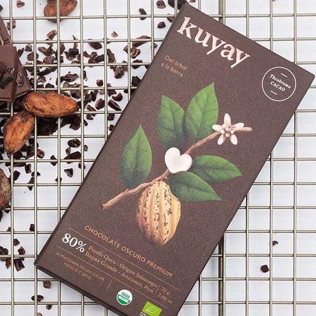Chocolat Noir du Pérou 80% cacao Kuyay