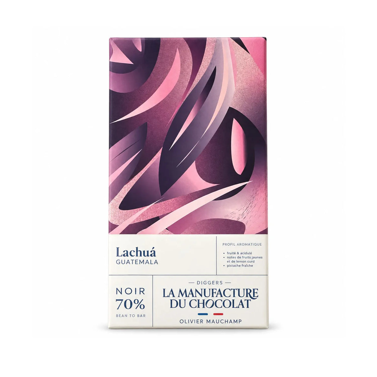 Chocolat Noir Guatemala Lachua - 70% Cacao - 75g | Diggers