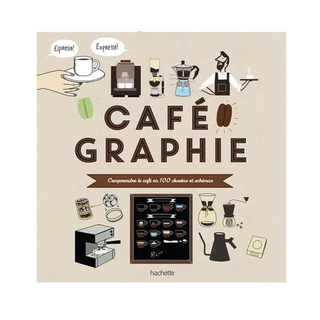 livre le café Graphie de Anne Caron