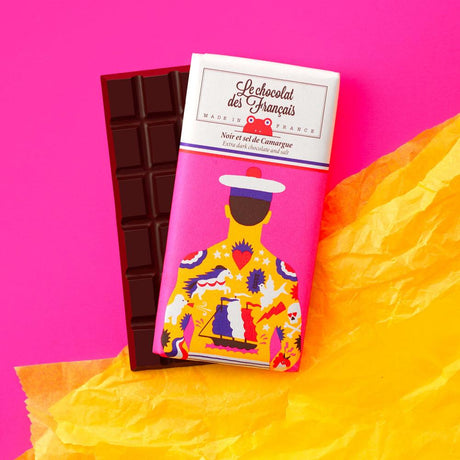 Chocolat noir au sel de camargue CDF