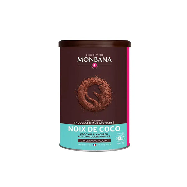 Chocolat en poudre 250 gr de Monbana goût noix de coco