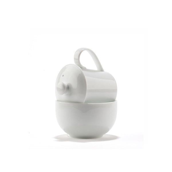 Set de DÃ©gustation de ThÃ© en Porcelaine Blanc | Dammann FrÃ¨res - Graindecafe