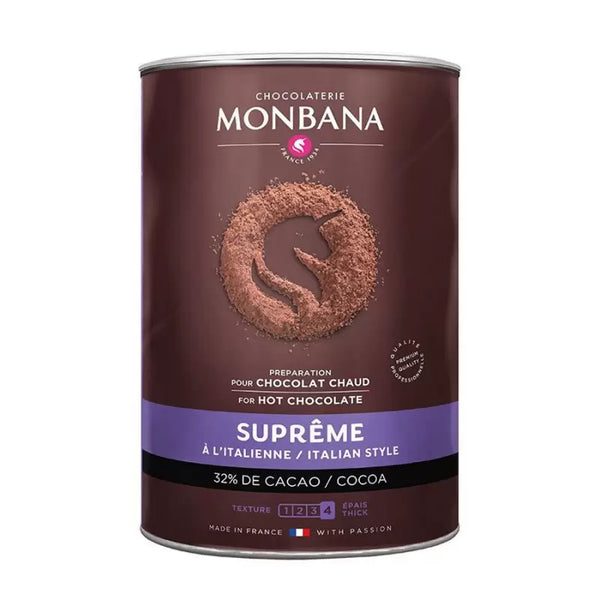 Chocolat en poudre SuprÃªme de chocolat 1 Kg | Monbana - Graindecafe
