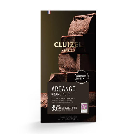 Chocolat noir 85% cacao Arcango Cluizel