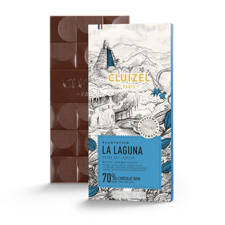 Tablette de Chocolat Noir La Laguna 70% cacao Cluizel