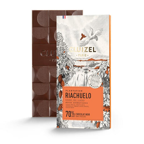 Tablette de Chocolat noir 70% cacao Riachuelo Cluizel