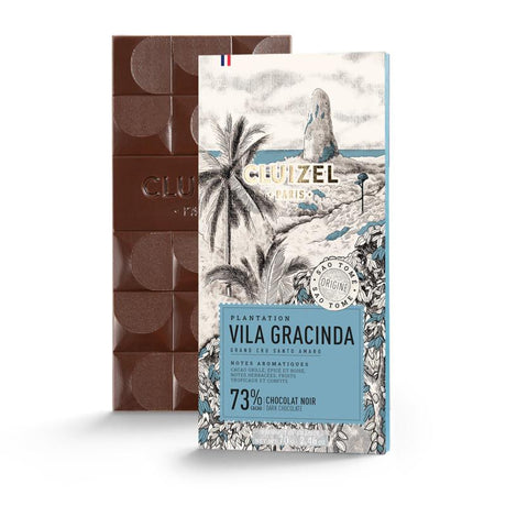 Tablette de chocolat noir Vila Gracinda Cluizel