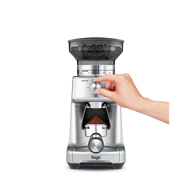 Moulin Ã  CafÃ© Electrique The Dose Control Pro Inox | Sage - Graindecafe