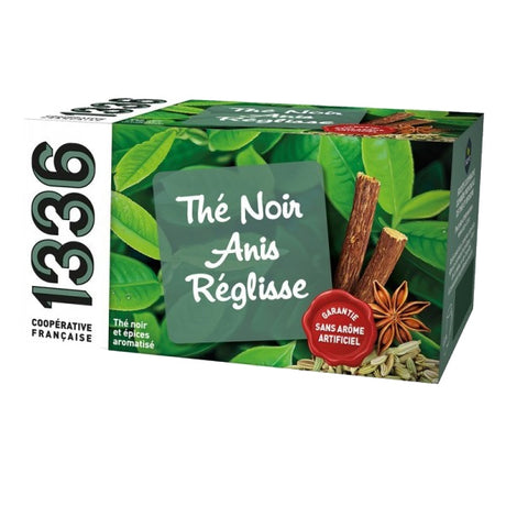 Boite thé noir Réglisse 1336