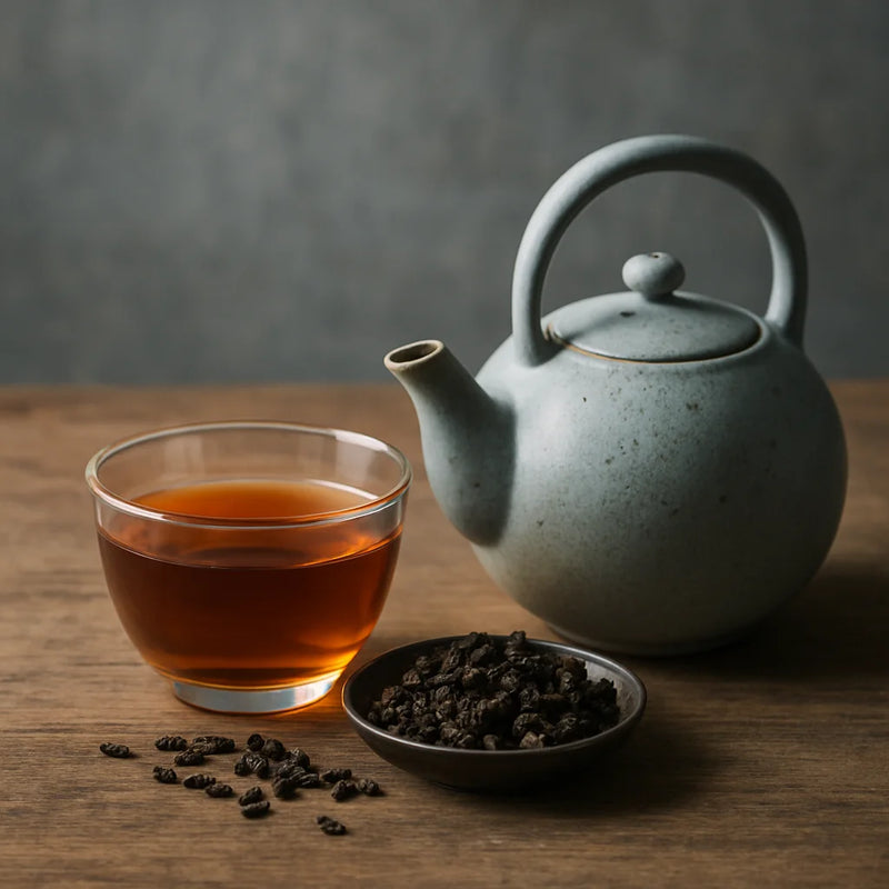 thé bleu ou oolong