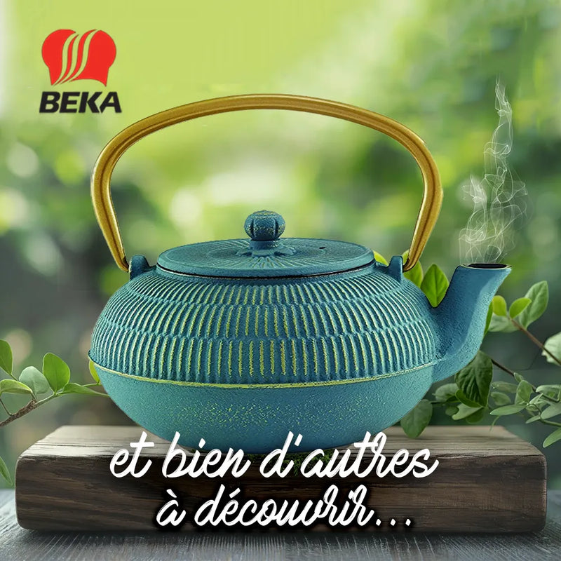 théières en fonte