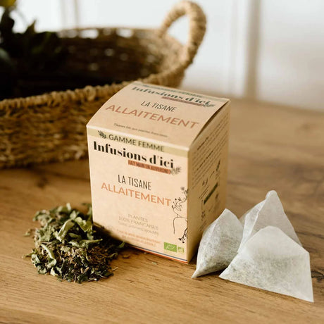 Tisane BIO Allaitement Infusions d'Ici aux plantes