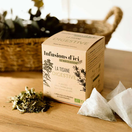 Tisane Digestive BIO Infusions d'Ici aux plantes