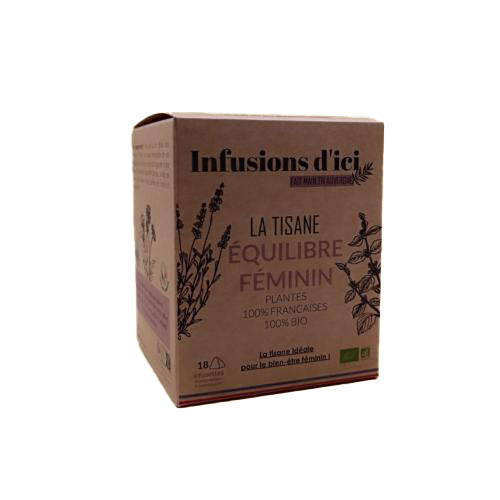 La tisane équilibre féminin infusions d'ici
