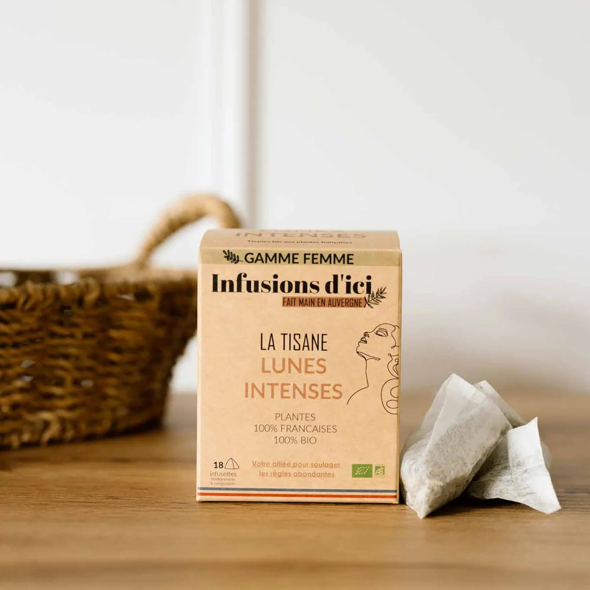 Tisane Lunes Intenses à l'alchémille et la bourse à pasteur