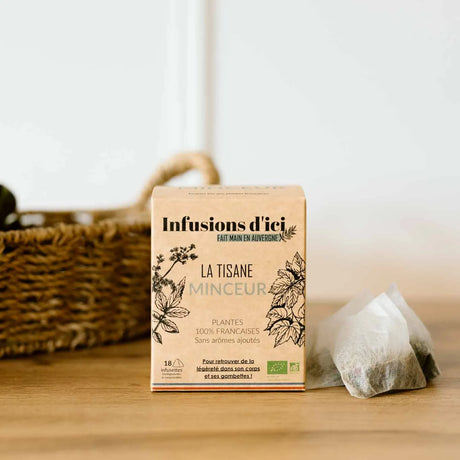 Tisane Minceur à la reine-des-prés, cassis et ronce