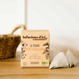 Tisane des Volcans à l’ortie, cassis et églantier