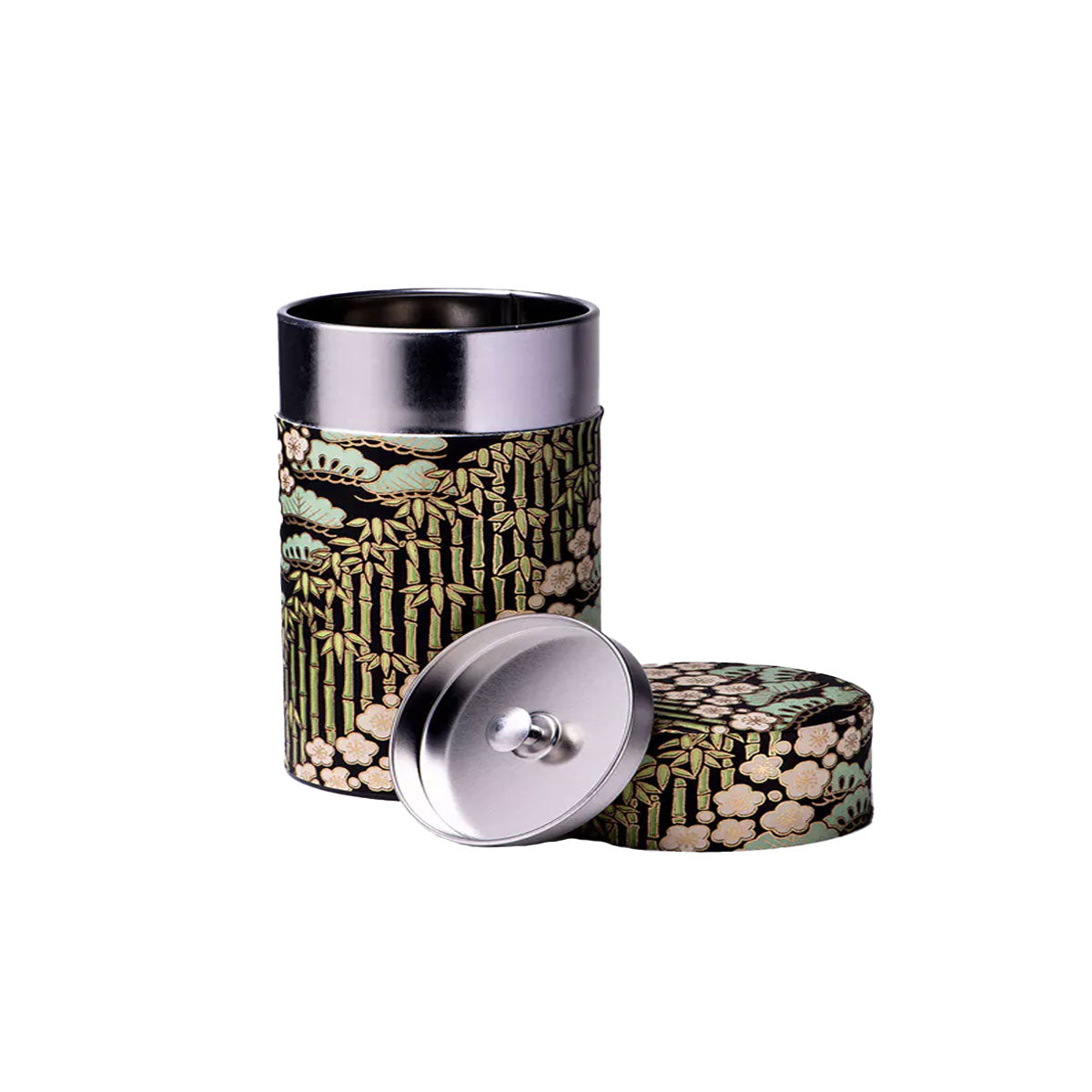 Boite à Thé Washi - Mousson - Noir - 100 Gr | Dammann Frères - Graindecafe